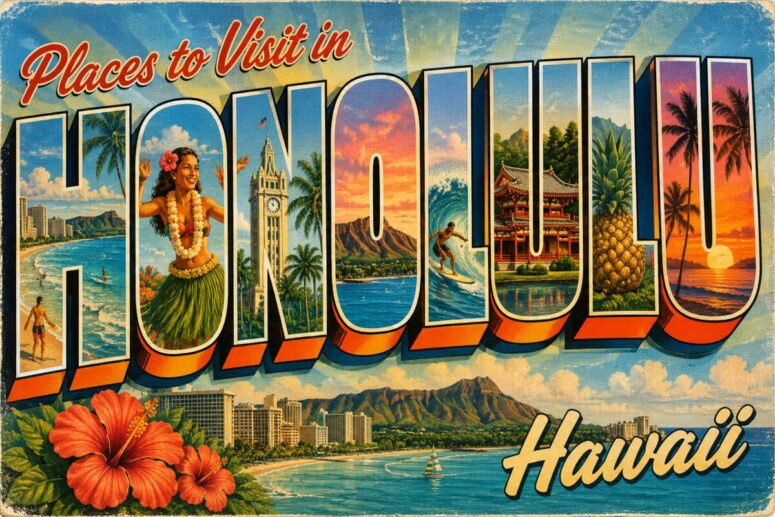 Honolulu, Hawaii'de ziyaret edilecek önemli yerler